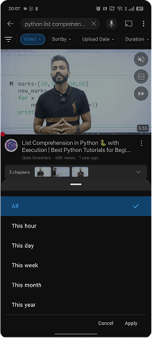 Finding Video Step 5